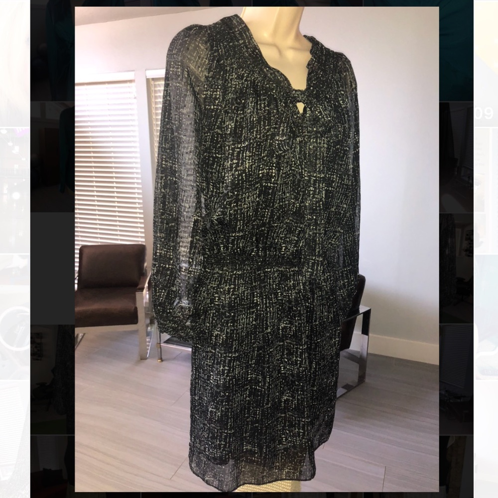 Max Studio Elastic Waist Dress